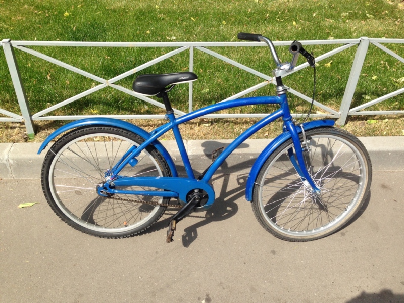 Продаю синий подростковый велосипед за 3999 рублей