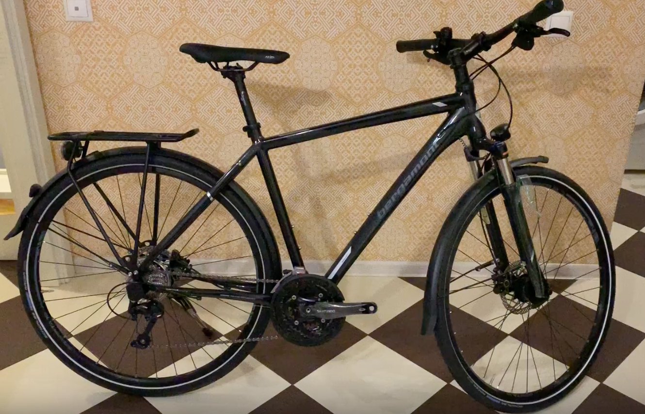 Купил себе новый велосипед Bergamont horizon 7.0 2016 года